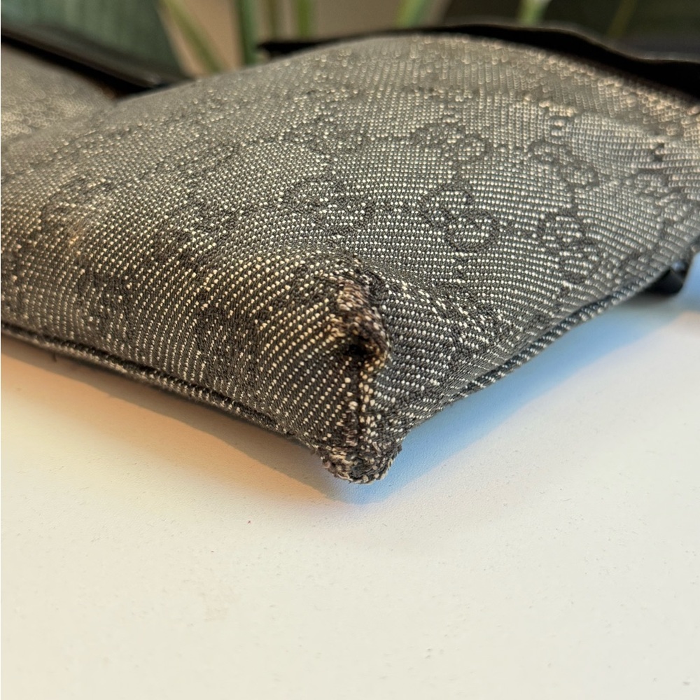 Gucci GG Canvas Double Pocket Waist Pouch - Picture 3 of 13